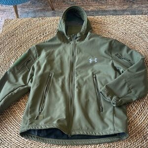 Under Armour Men's Olive Military Jacket